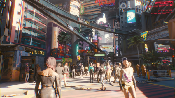 《赛博朋克2077》比《巫师3》地图小 更接近真实城市